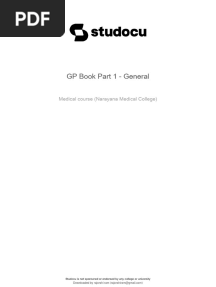 GP Book Part 1 General