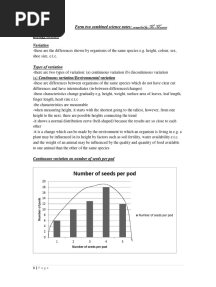Form 2 Combined Science Notes
