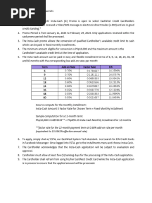 Insta Cash 0.55% For 60 Months