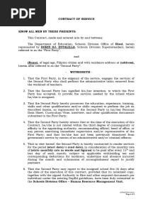 TEMPLATE Contract Admin Support Staff in Schools Under COS