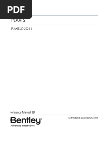 PLAXIS 3D 2024.1 3D 2 Reference Manual