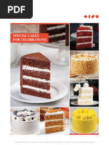 Special Cakes For Celebrations Recipe Book