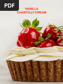 Vanilla Chantilly Cream