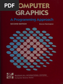 Computer Graphics A Programming Approach Harrington, Steven 1987
