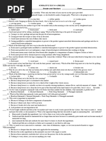 Q4-Tle 10 Cookery-4th Periodic Test