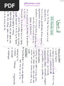 Unit 3 Pharmacology 3 B. Pharmacy 6th Semester GBkeNotes