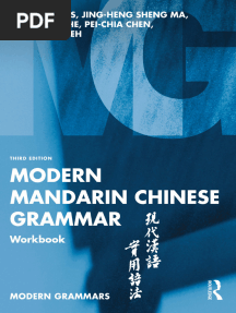 Modern Mandarin Chinese Grammar Workbook