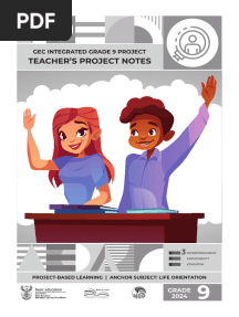 Grade 9 GEC Int Proj 2024 - Teacher's Book