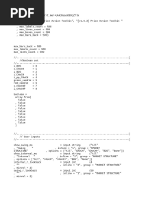 Price Action Toolkit