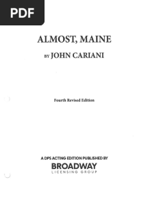 Almost, Maine - Script
