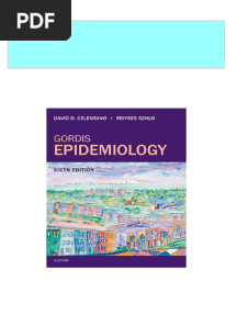 Complete Download Gordis Epidemiology E Book 6th Edition Celentano PDF All Chapters