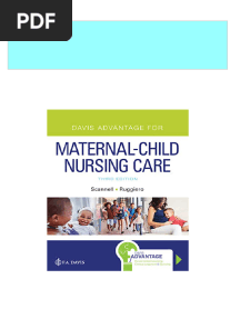 Davis Advantage for Maternal-Child Nursing Care Third Edition Scannell Phd  Msn  Mph  Cnm  Sane-A 2024 scribd download