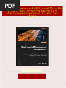 Where can buy Next-Level UI Development with PrimeNG: Master the versatile Angular component library to build stunning Angular applications 1st Edition Dale Nguyen ebook with cheap price