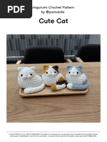 ENGLISH 3in1CuteCat Pamidolls