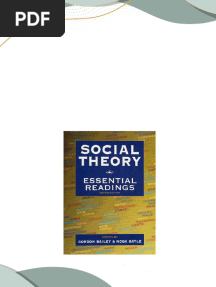 Full Download (Ebook) Social Theory: Essential Readings by Gordon Bailey (editor), Noga Gayle (editor) ISBN 9780195418149, 019541814X PDF DOCX