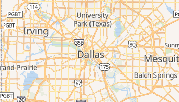 Mappa online di Dallas