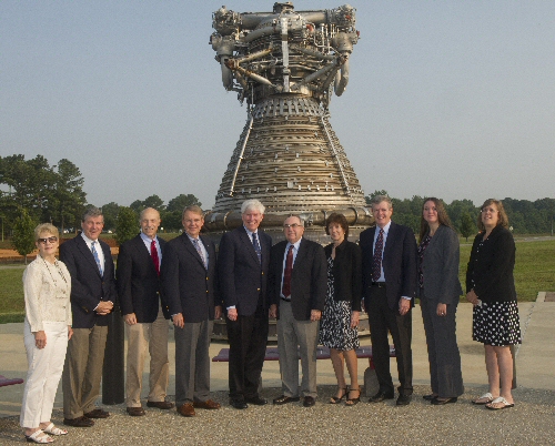 May 2013: ASAP 2nd Quarterly Meeting at Marshall Space Flight Center From left to right: Paula Frankel (ASAP Technical Writer), John Frost, Dr. Jim Bagian, VADM Joe Dyer, Dr. George Nield, Dr. Don McErlean, Dr. Patricia Sanders, Bryan O’Connor, Harmony Myers (NASA ASAP Executive Director), Susan Burch (Former ASAP Administrative Officer)