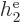 $h^{\rm e}_2$