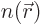 $n({\skew0\vec r})$