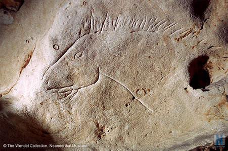 Gabillou engraving horse