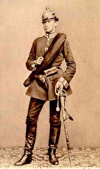 Paul von Hindenburg in 1866